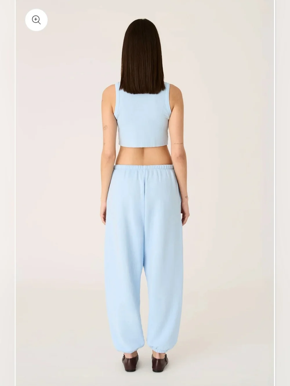 DDAM Adam Sweatpants Retro. in Cashmere Blue. Size M